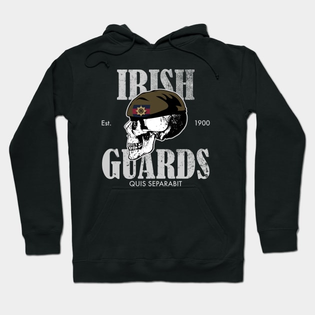 Irish Guards (distressed) Hoodie by TCP